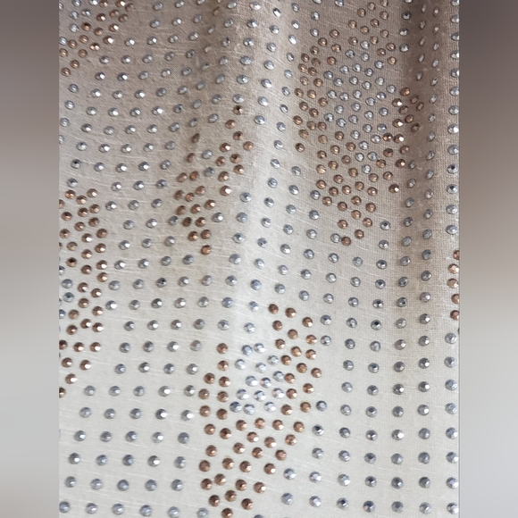 Style and Co embellished t-shirt tunic top sz L - Picture 10 of 10